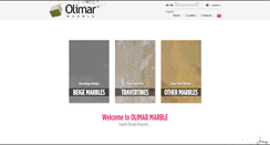 Desktop Screenshot of olimarmarble.com